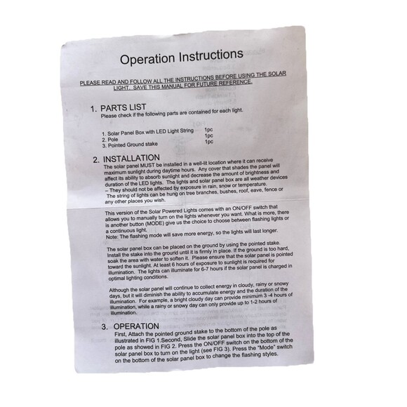 Halloween Eyeball & Bats Solar String Lights NEW Decorations - Picture 3 of 3